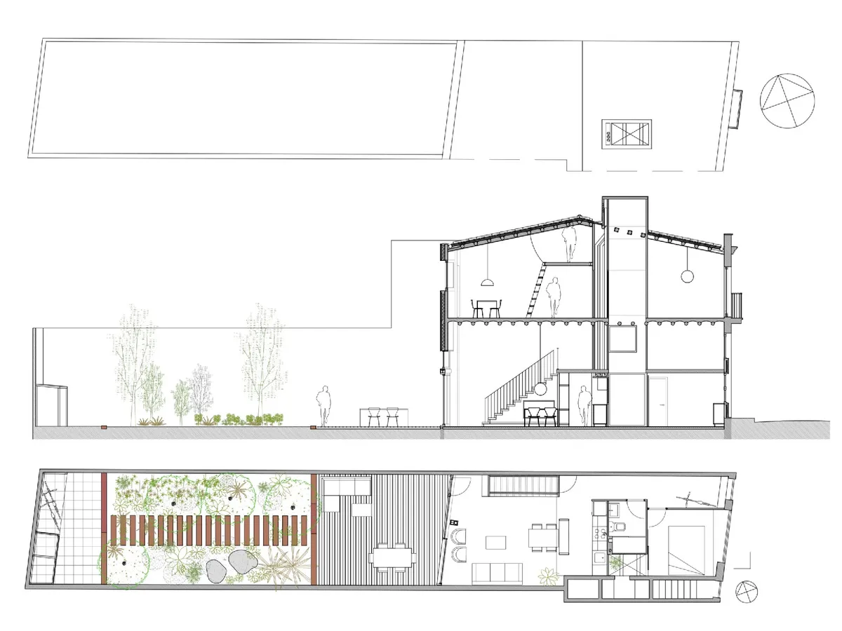Rehabilitació d'un Habitatge Entre Mitgeres a Barcelona